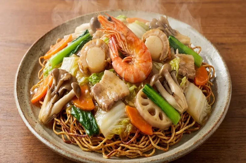 【あさイチ】あんかけ焼きそばの作り方　山野辺シェフのホットプレートレシピ（12月14日）