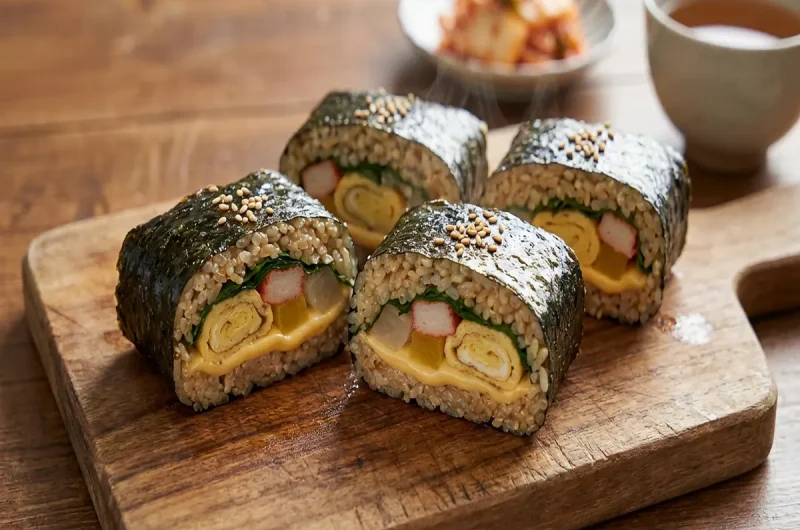 【土曜は何する】折りたたみキンパの作り方 韓国料理レシピ（ファンインソンさん） 12月18日