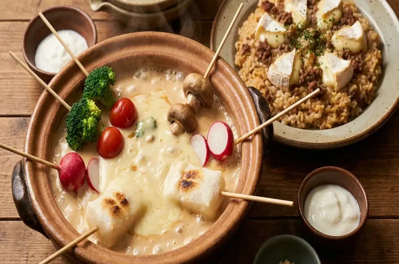 【ジョブチューン】「チーズフォンデュ鍋」のレシピ 作り方ごま豆乳鍋つゆアレンジ（12月18日）