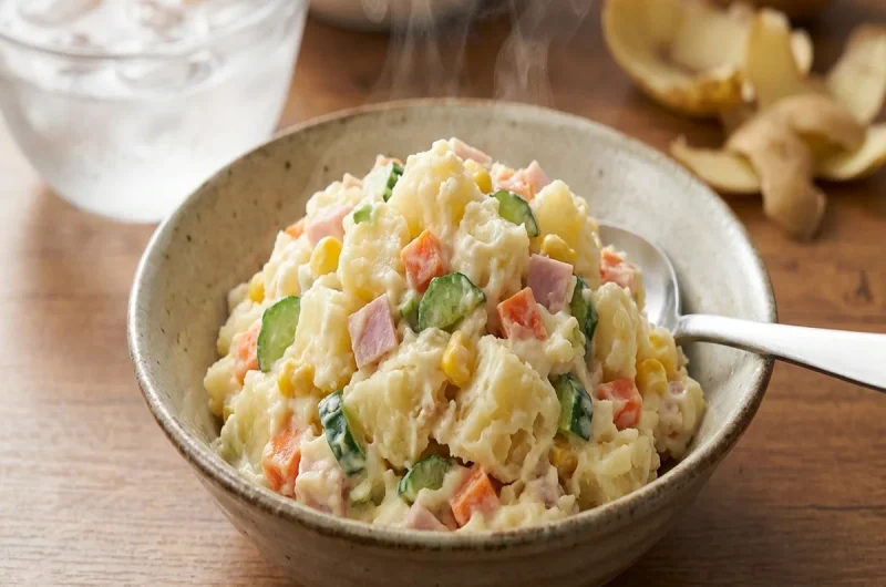 【ガッテン！】ポテトサラダのレシピ 15秒でじゃがいもの皮が剥ける方法・作り方（12月22日）