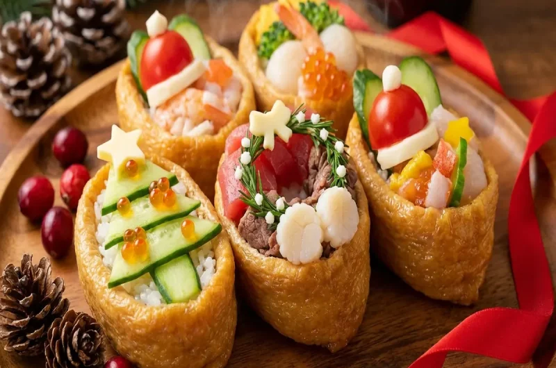 【ヒルナンデス】クリスマスいなりの作り方 プロのクリスマスレシピ（12月23日）