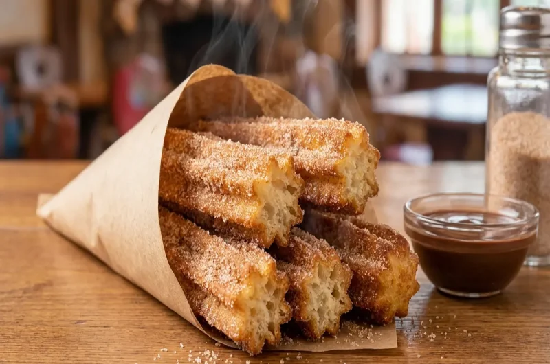 【世界一受けたい授業】チュロスの作り方 ディズニーレシピでレストランメニュー再現！（12月25日）