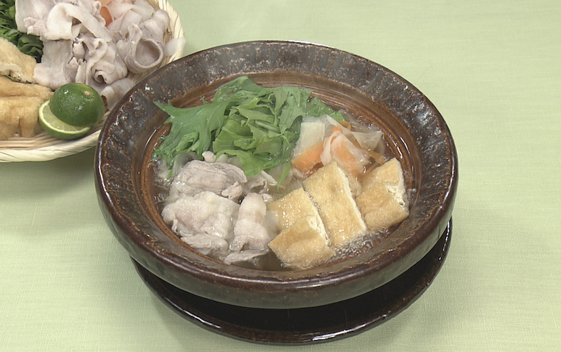 【きょうの料理】水菜と豚バラのはりはり鍋の作り方 大原千鶴さんの一人鍋レシピ（2022年1月14日）