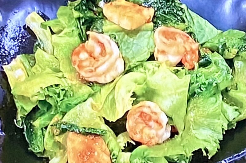 【青空レストラン】LEDレタス夢菜の海鮮味噌炒め作り方レシピ（2022年1月15日）