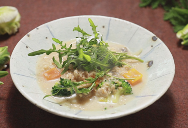 【あさイチ】チキンと豆乳のオートミールリゾットの作り方　秋元シェフの0.7食レシピ（1月18日）
