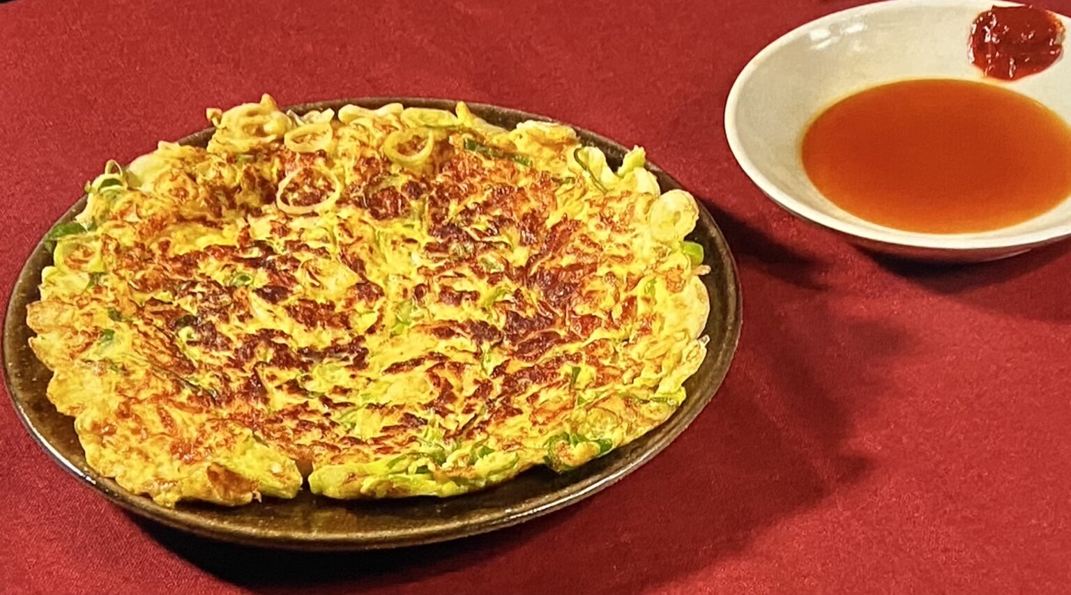 ねぎの台湾風卵焼き きょうの料理