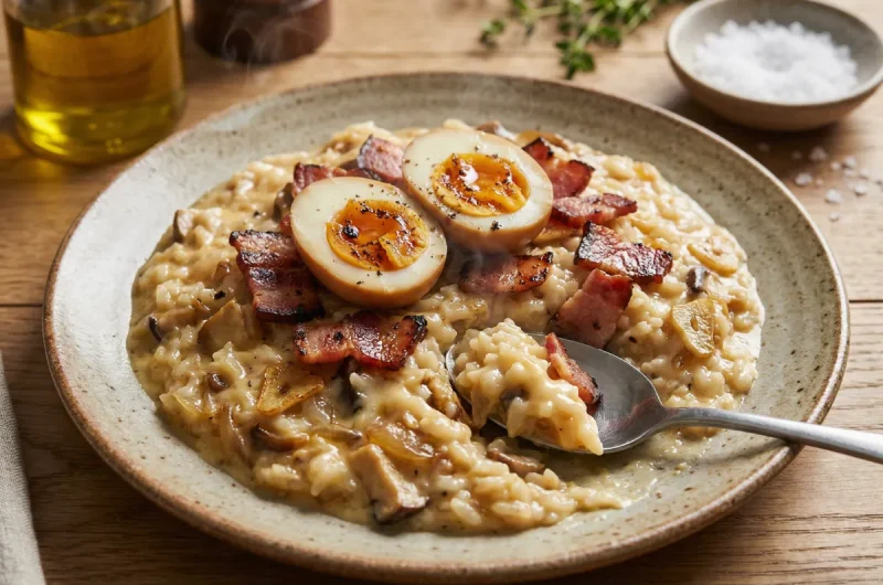 【キスマイFOOD】濃厚！燻製カルボナーラリゾットの作り方 レシピ（2022年1月3日）