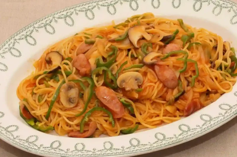 【平野レミの早わざレシピ】レミ亭すいとりナポリタンの作り方 2022初春（1月10日）