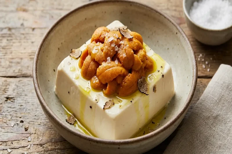 【男子ごはん】豆腐のウニのせの作り方 新春厳選食材SPのレシピ（1月2日）