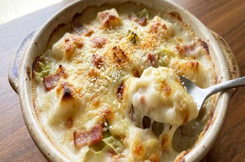 【あしたの内村】白菜とベーコンとお餅のグラタンの作り方 お餅アレンジレシピ（2022年1月3日）