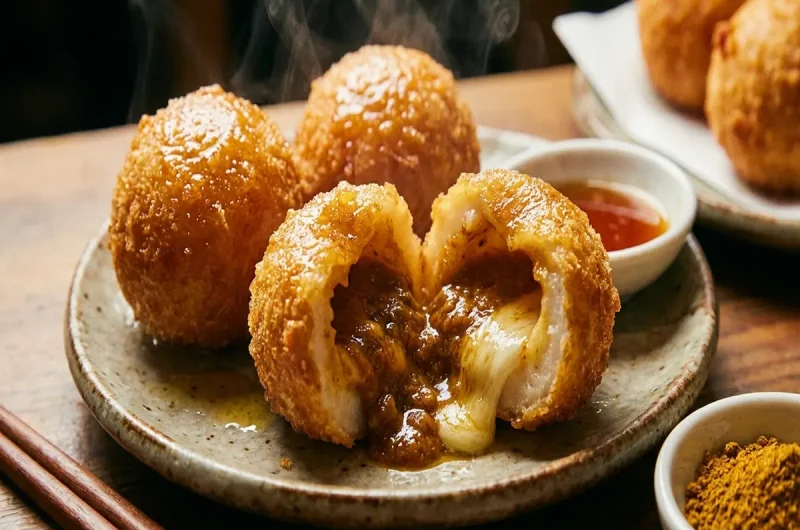 【あしたの内村】カレー揚げ団子の作り方 お餅アレンジレシピ（2022年1月3日）