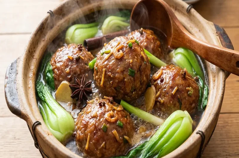 【あさイチ】中国の豚肉だんご（四喜丸子スーシーワンズ）の作り方 孫成順さんの中華レシピ（2022年1月4日）