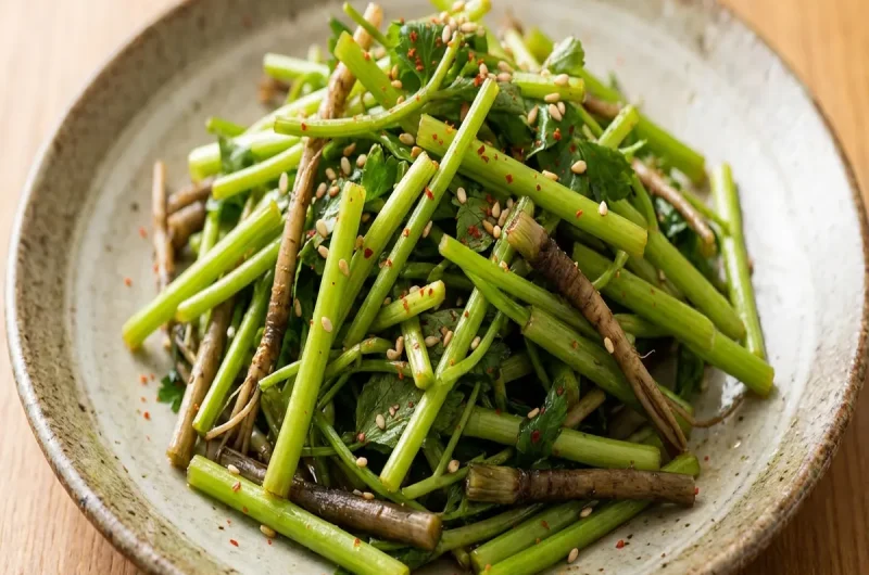 【あさイチ】せりのナムルの作り方 コウケンテツさんのレシピ（2022年1月6日）