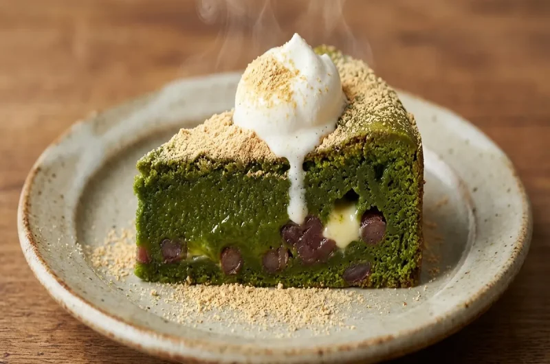 【ウワサのお客さま】小倉抹茶ガトーショコラの作り方ライフ時短レシピ （2022年1月7日）