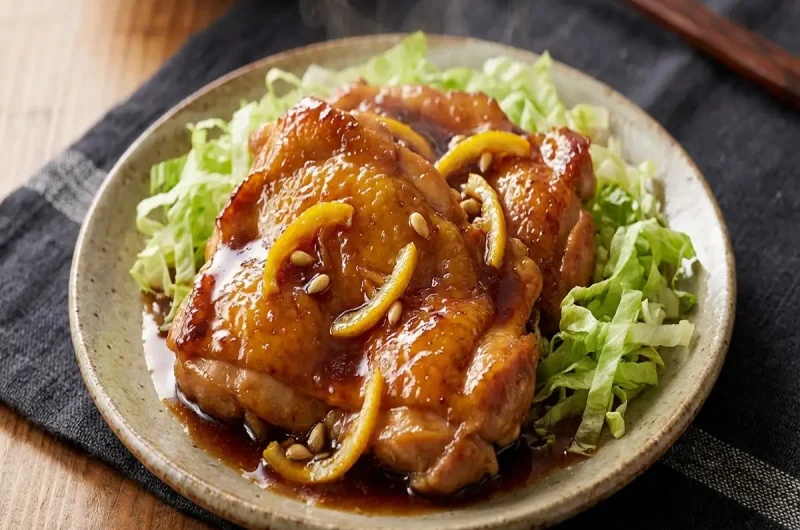 【平野レミの早わざレシピ】柚子のうっトリ2（鶏のゆず煮）の作り方 2022初春（1月10日）