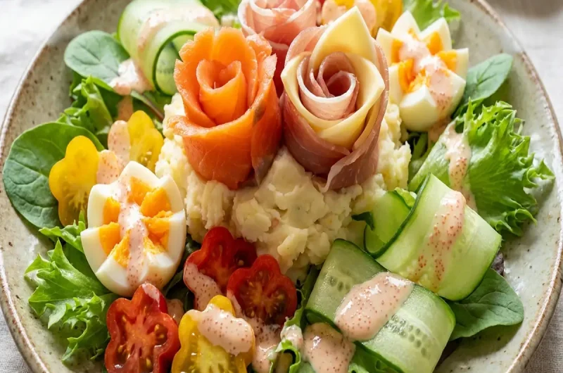 【平野レミの早わざレシピ】ブーケサラダの作り方 2022初春（1月10日）