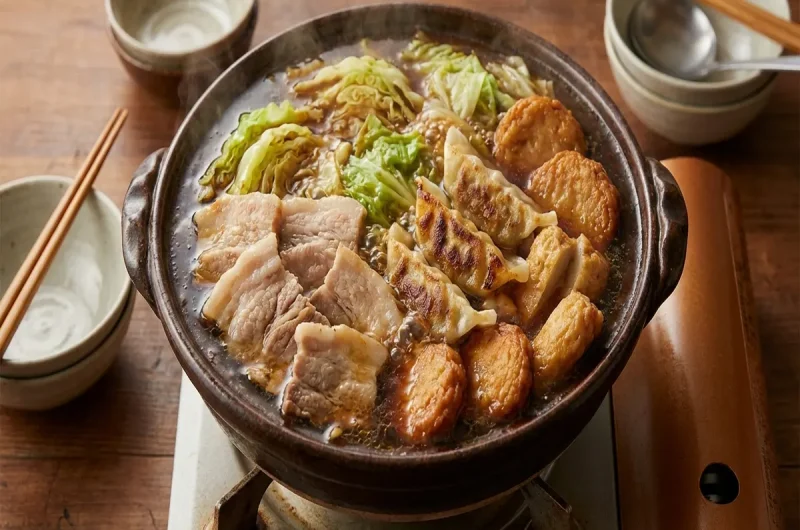 【家事ヤロウ】豚バラキャベツ鍋の作り方 IKKOさんのレシピ 年末年始リアル家事24時（2022年1月11日）