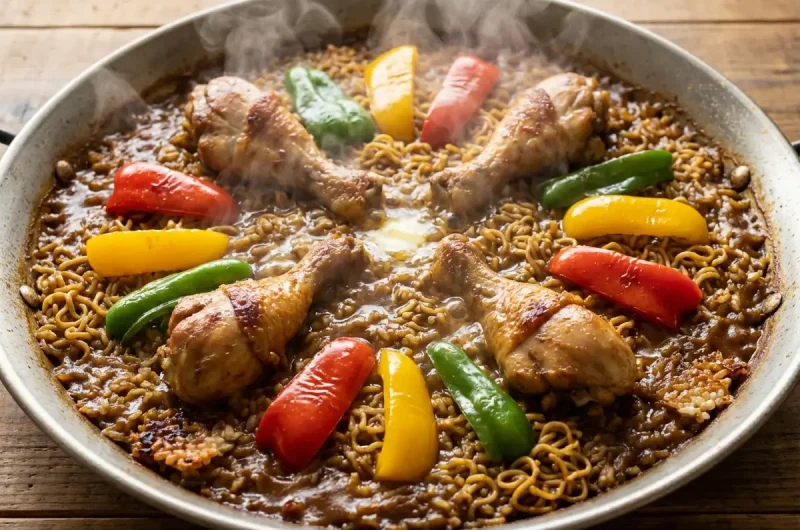 【家事ヤロウ】カレーそばめしパエリアの作り方 IKKOさんのレシピ 年末年始リアル家事24時（2022年1月11日）