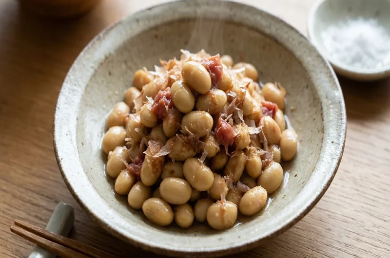 【家事ヤロウ】大豆のおかか＆梅肉あえの作り方 冨永愛さんのレシピ 年末年始リアル家事24時（2022年1月11日）