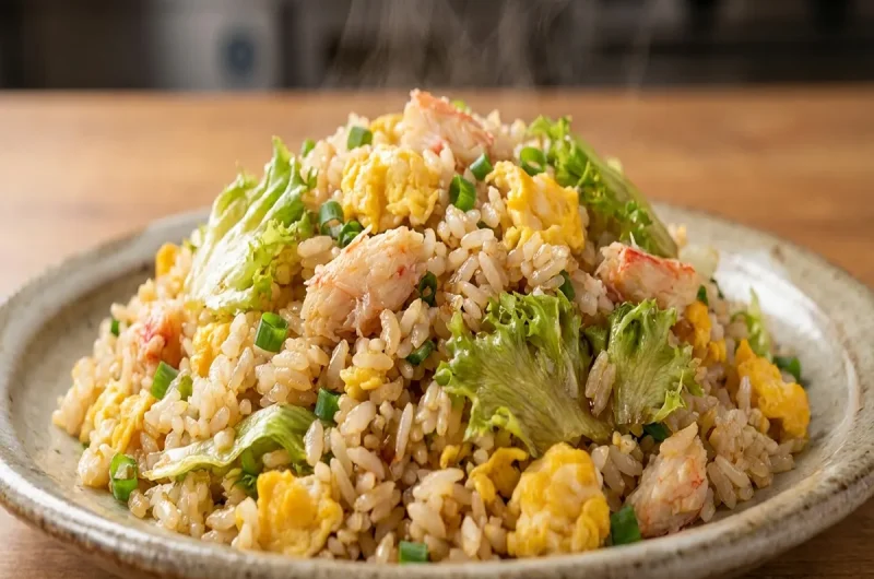 【青空レストラン】PARA!PARA!夢菜レタスチャーハンの作り方レシピ（2022年1月15日）
