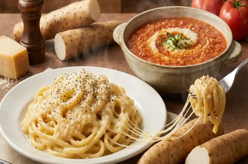 【カレン食堂】自然薯の「粘りの2番勝負」の作り方 滝沢カレンさんレシピ（2022年1月15日）