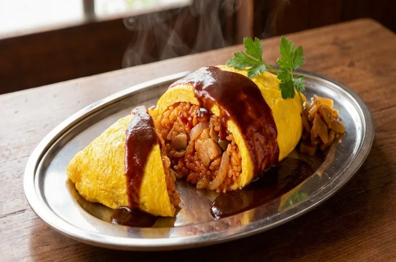 【SHOWチャンネル】オムライスの作り方 名店「ヨシカミ」レシピ 森七菜さんが挑戦（2022年1月15日）