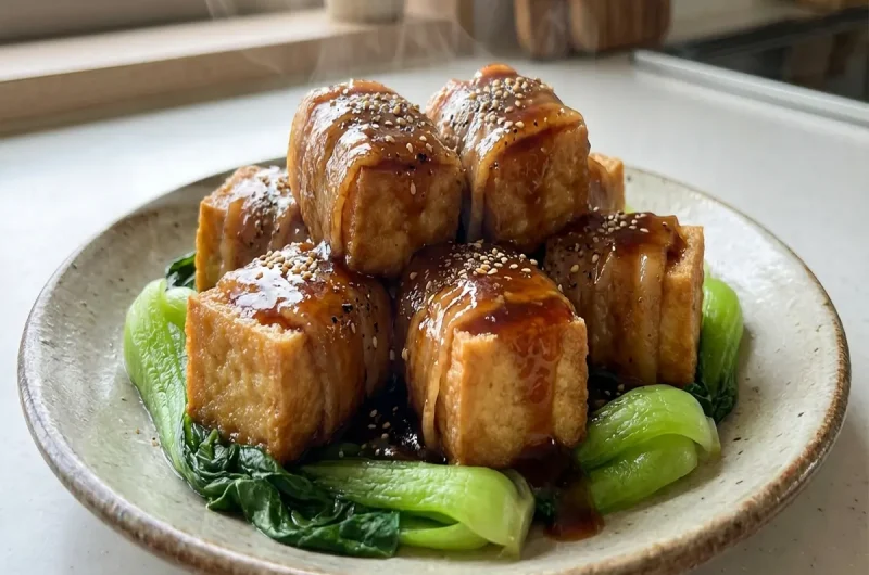 【ヒルナンデス】絹厚揚げ豚巻きの角煮風の作り方 松山絵美さんのレシピ（1月20日）