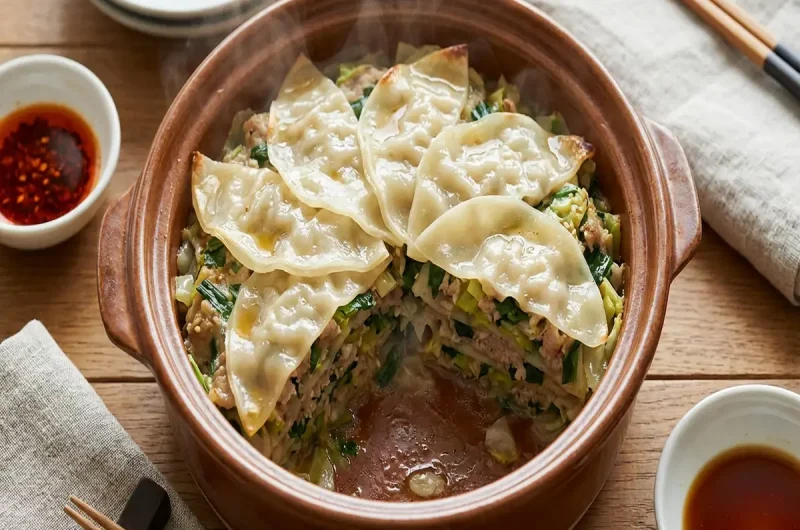 【ヒルナンデス】餃子ミルフィーユの作り方 松山絵美さんのレシピ（1月20日）