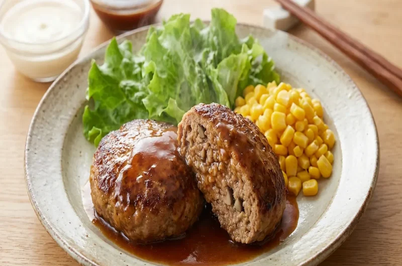 【きょうの料理】ジューシーハンバーグの作り方 ゆーママ（松本有美 ）さんの時短レシピ（2022年1月21日）