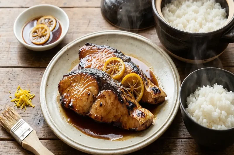 【ごはんジャパン】ブリの照り焼きの作り方 青華こばやし小林雄二さんのレシピ（2022年1月22日）