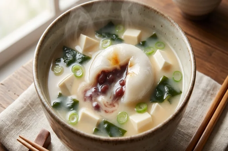 【博士ちゃん】白味噌＆大福味噌汁の作り方 味噌博士ちゃんレシピ（2022年1月22日）