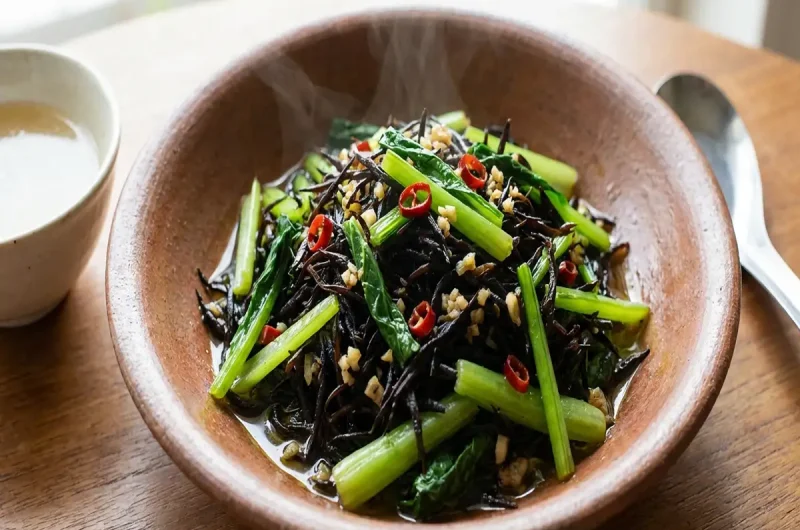 【ヒルナンデス】ペペロンチーノ風ひじき炒めの作り方 横浜高校元寮母のレシピ（2022年1月28日）