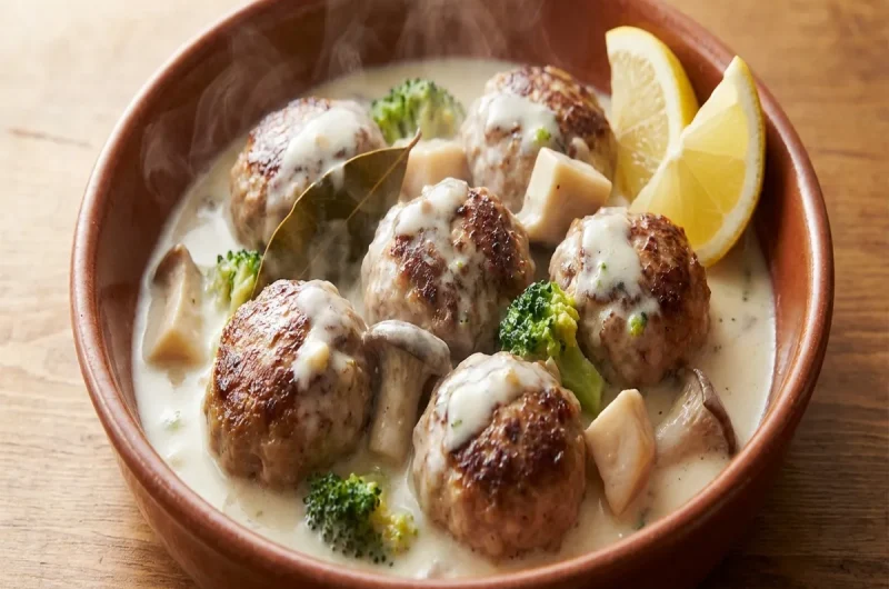 【きょうの料理】北欧風クリームミートボールの作り方 舘野鏡子さんのレシピ（2022年1月31日）