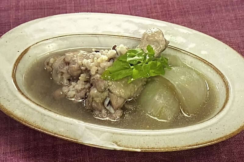 【きょうの料理】鶏手羽と雑穀のスープの作り方 大原千鶴さんの滋養スープレシピ（2022年2月14日）