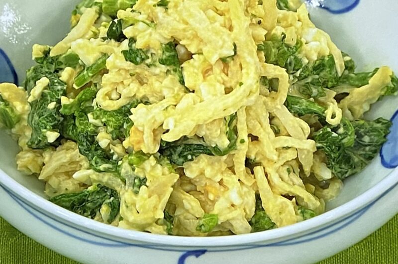 あさイチ 切り干し大根と菜の花の洋風サラダの作り方 レシピ 斉藤辰夫さん
