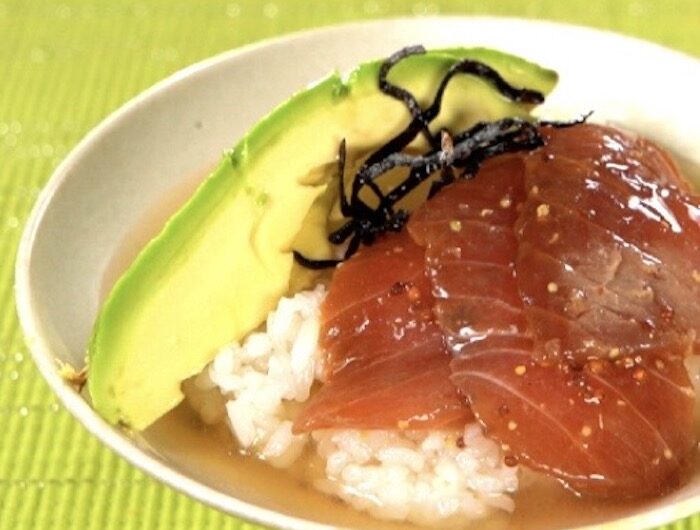 【土曜は何する】マグロの洋風漬け茶漬けの作り方 ご飯のお供 しらいのりこさんのレシピ（2022年2月19日）