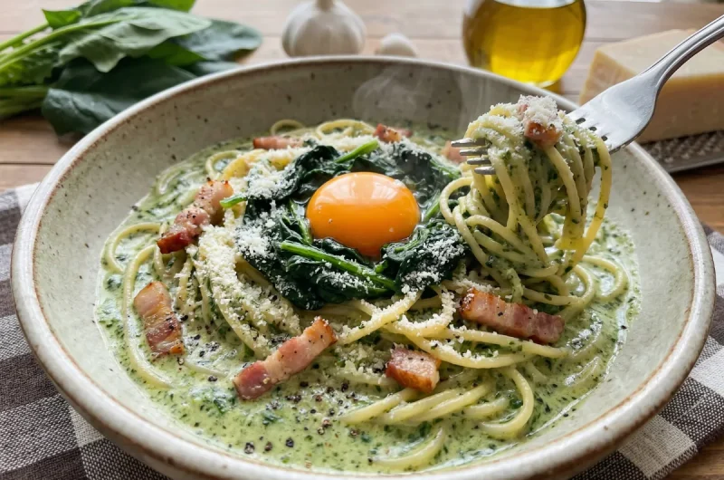 【相葉マナブ】ほうれん草のカルボナーラの作り方 ほうれん草アレンジレシピ（2022年2月6日）