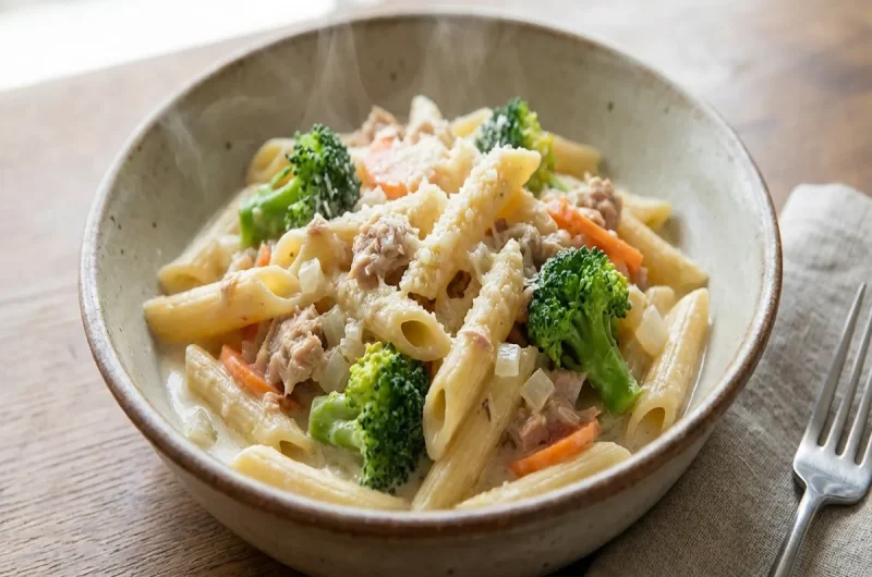 【きょうの料理】ツナの豆乳ペンネの作り方 牛尾理恵さんのレシピ（2022年2月8日）