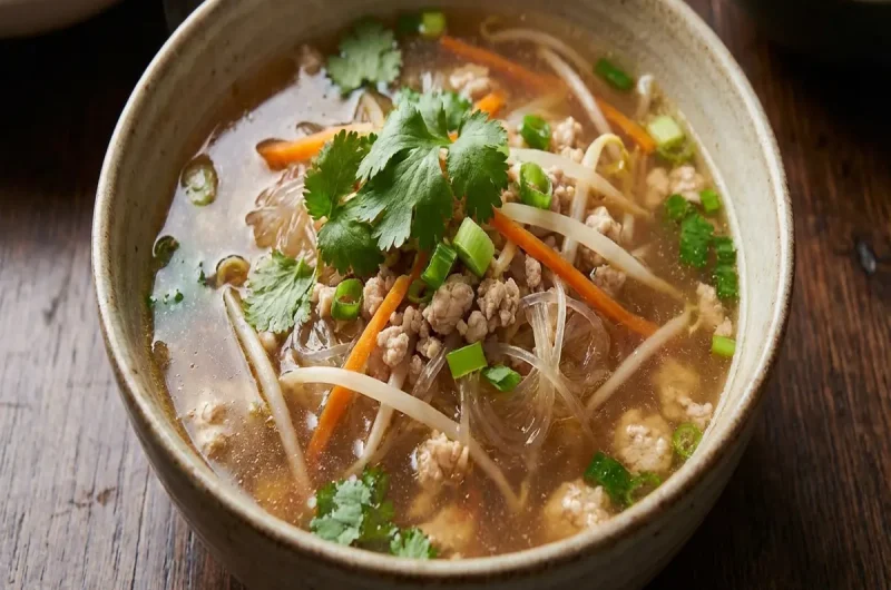 【ヒルナンデス】タイ風スープ春雨の作り方 家政婦makoさんレシピ（2022年2月9日）