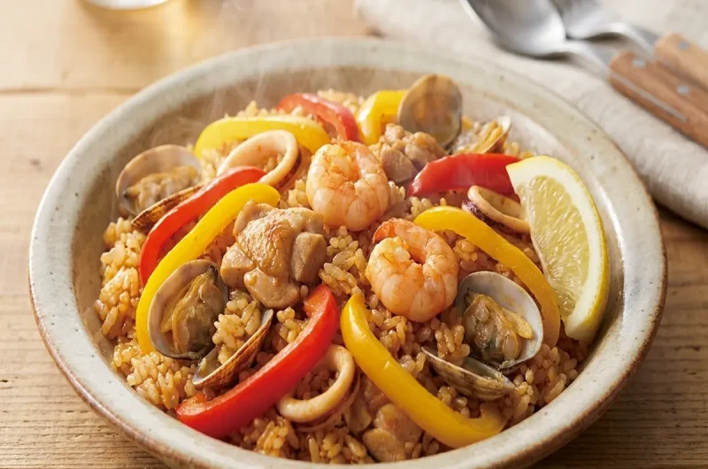 【ヒルナンデス】炊飯器パエリアの作り方 家政婦makoさんレシピ（2022年2月9日）