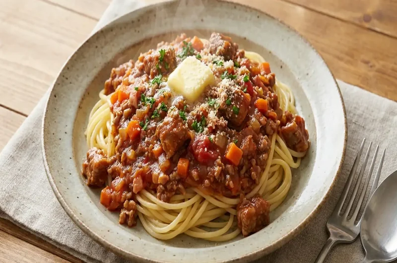 【ヒルナンデス】炊飯器ミートソースパスタの作り方 家政婦makoさんレシピ（2022年2月9日）