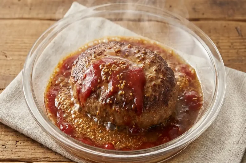 【ヒルナンデス】レンジで作るハンバーグの作り方 藤井恵さんレシピ 女子会クッキング（2022年2月15日）