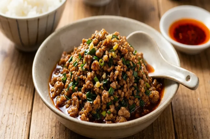 【土曜は何する】ギョーザ肉みその作り方 ご飯のお供 しらいのりこさんのレシピ（2022年2月19日）