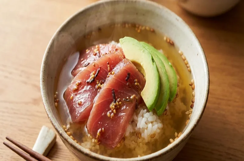 【土曜は何する】マグロの洋風漬け茶漬けの作り方 ご飯のお供 しらいのりこさんのレシピ（2022年2月19日）