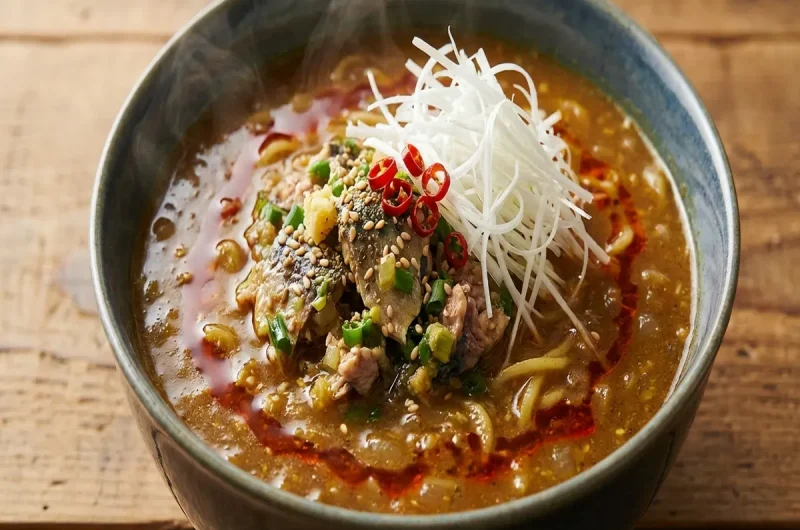 【ジョブチューン】薬膳風サバカレーラーメンの作り方 餃子の王将 マルちゃん正麺アレンジレシピ（2月19日）