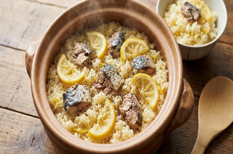 【きょうの料理】さば缶のレモン炊き込みご飯の作り方 牛尾理恵さんのレモンレシピ（2022年2月22日）