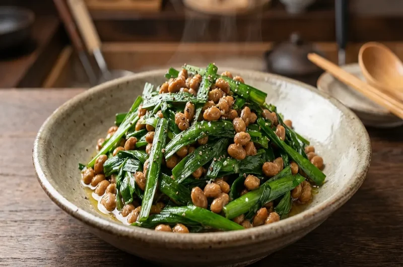 【林修の今でしょ講座】ニラ納豆の作り方 ニラ農家のレシピ（2022年2月22日）