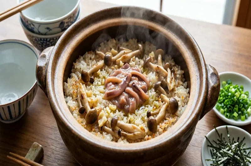 【相葉マナブ】イカの塩辛釜飯のレシピ 作り方 釜1グランプリ（2022年2月27日）