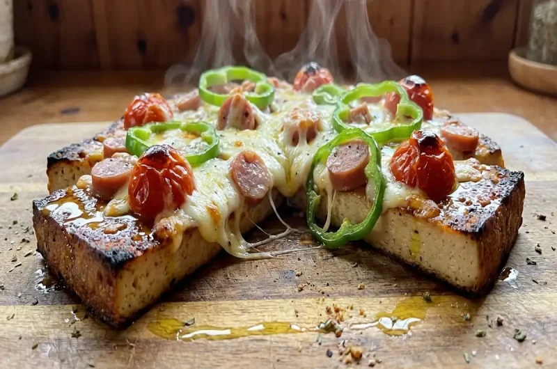 【ZIP】高野豆腐ピザの作り方 置き換えレシピ（2月28日）