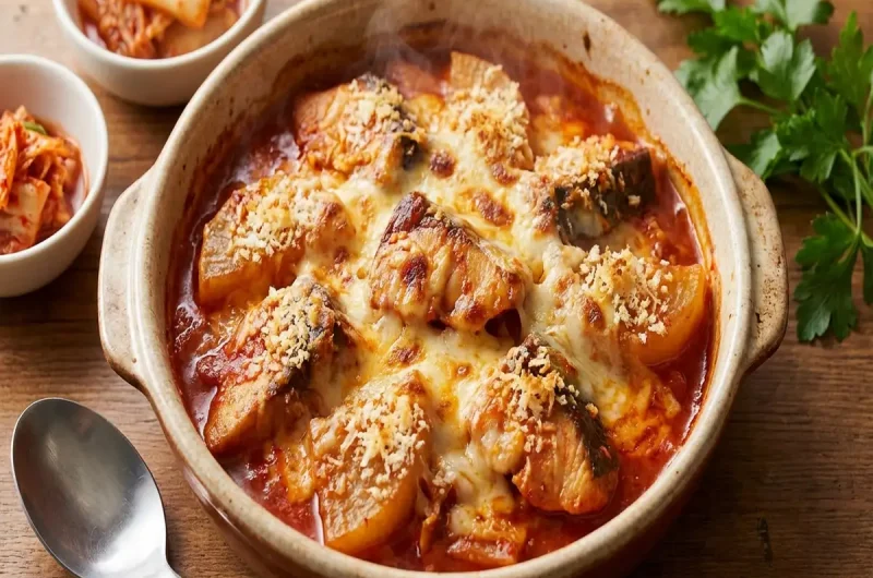 【ラヴィット】グラタン風キムチぶり大根の作り方 一流シェフ考案キムチ鍋の素アレンジレシピ（2022年2月2日）